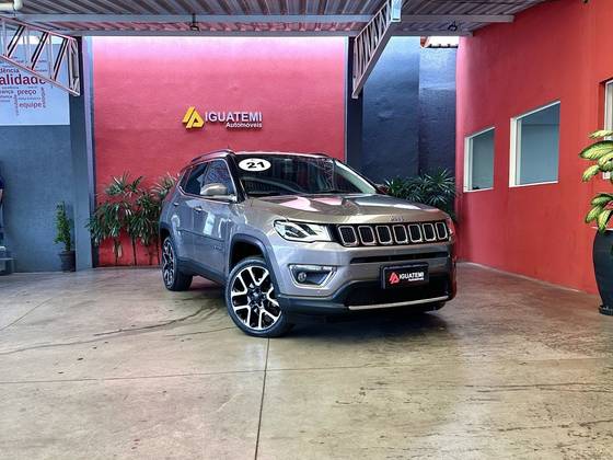 JEEP COMPASS 2.0 16V FLEX LIMITED AUTOMÁTICO JEEP COMPASS 2.0 16V FLEX LIMITED AUTOMÁTICO